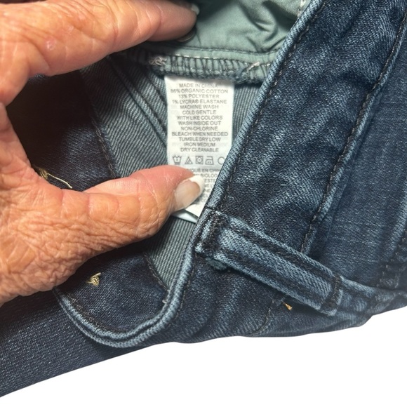 Prana Mid Rise Dark Wash Skinny Jeans Womens 26 - Picture 14 of 14